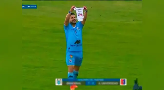 Juan pablo Vergara iba a disputar la final de la Liga 1 Juan pablo Vergara iba a disputar la final de la Liga 1