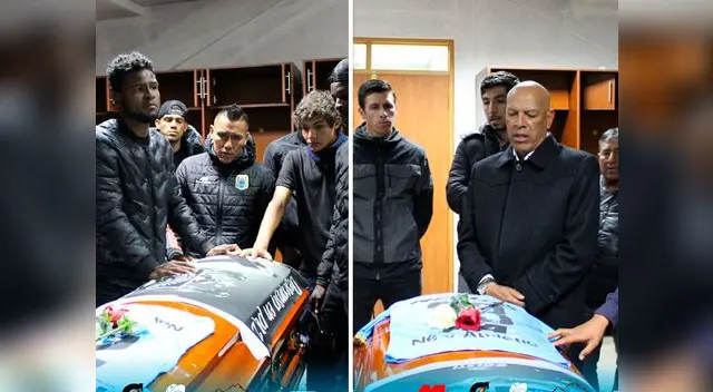 Jugadores y comando técnico despidieron a Juan Pablo Vergara