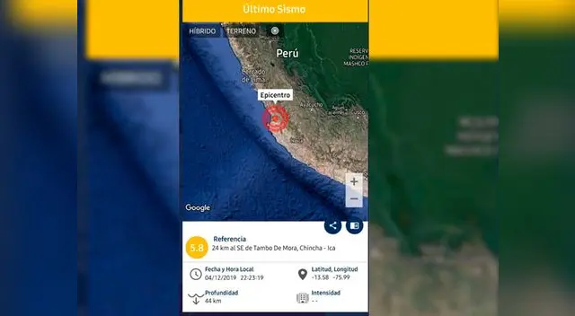 Leve movimiento telúrico se sintió en Lima Leve movimiento telúrico se sintió en Lima