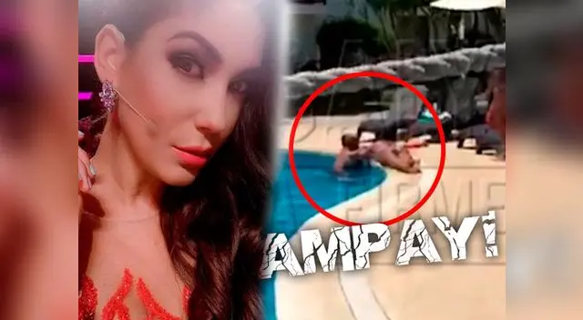 Tilsa Lozano es ampayada por las cámara de Magaly Tv con ex de Olinda 