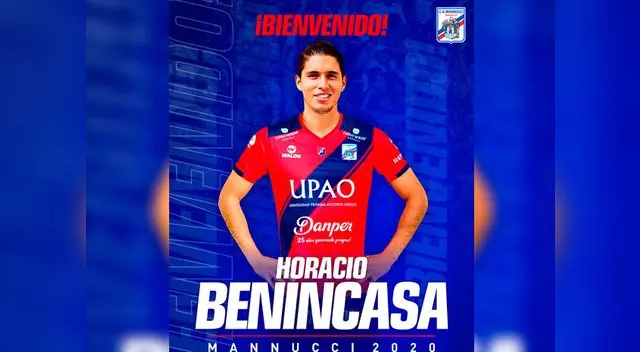 Horacio Calcalterra defendió los colores de Universitario y Real Garcilaso. 