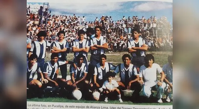 La última foto del equipo de Alianza antes de la tragedia del Fokker La última foto del equipo de Alianza antes de la tragedia del Fokker