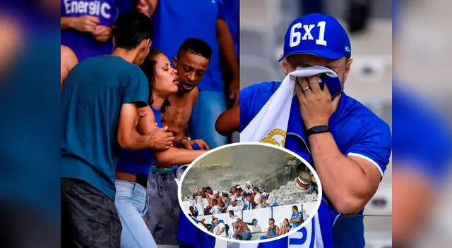 Más de la mitad de la hinchada local comenzó a abandonar el estadio