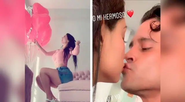 Pamela Franco le prepara comida a Christian dominguez en la madrugada y se la lleva a su casa