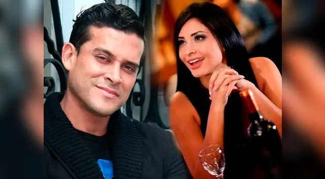 Pamela Franco feliz con Christian Domínguez Pamela Franco feliz con Christian Domínguez