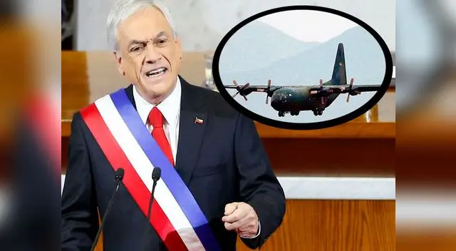 Sebastián Piñera se pronunció a través de Twitter sobre la desaparición del avión Hércules 