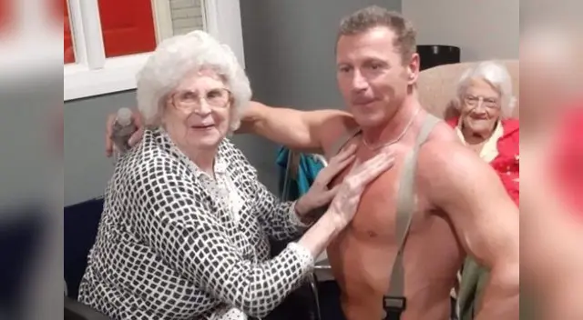 La anciana afirmó que stripper le hizo sentir joven otra vez La anciana afirmó que stripper le hizo sentir joven otra vez