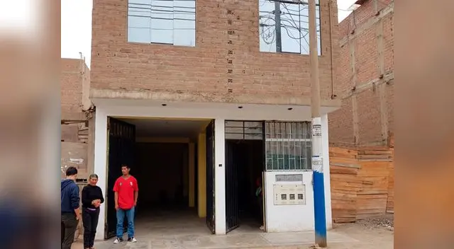 El domicilio donde se perpetró el crimen