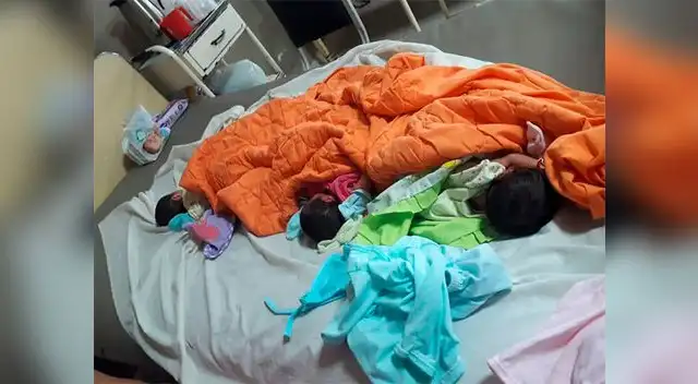 Los bebés necesitan pañales, ropitas y leche para neonato Los bebés necesitan pañales, ropitas y leche para neonato