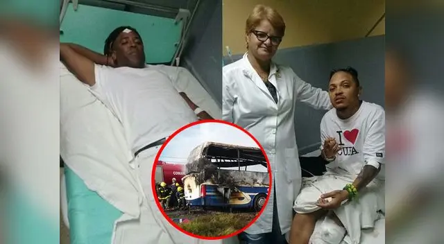 'David Calzado y su Charanga Habanera' sufren accidente de tránsito 'David Calzado y su Charanga Habanera' sufren accidente de tránsito