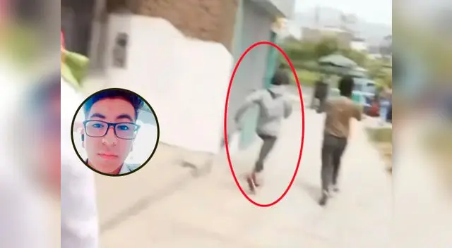 El acusado corrió para que no enfoquen su rostro El acusado corrió para que no enfoquen su rostro