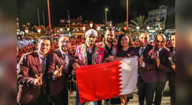 Jacob armó la fiesta con Los Villacorta en Trujillo.
