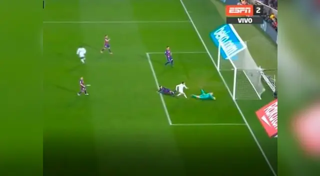 Gareth Bale puso el primero del partido; sin embargo, jugada fue invalidada por el árbitro Gareth Bale puso el primero del partido; sin embargo, jugada fue invalidada por el árbitro