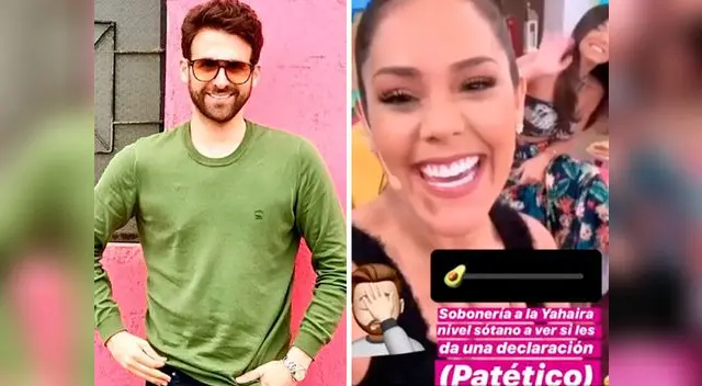 Rodrigo González calificó de 'patético' el video que Karen Schwarz envió a Yahaira Plasencia Rodrigo González calificó de 'patético' el video que Karen Schwarz envió a Yahaira Plasencia
