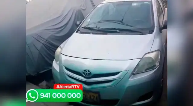 Los delincuentes se llevaron varios accesorios del vehículo