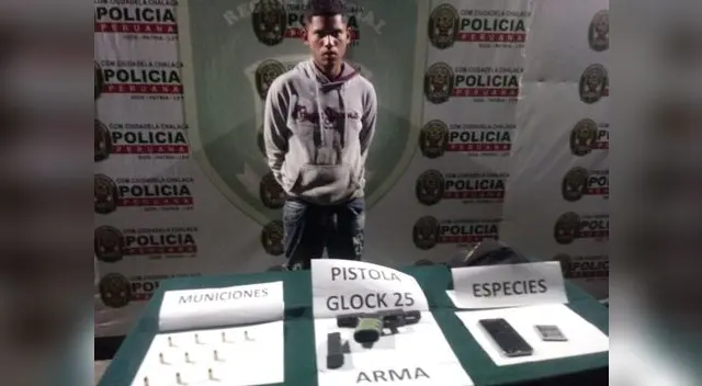 Ladrón de celulares cae en intervención policial del Callao [FOTO]