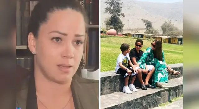 Melissa Klug llora al confesar que Jefferson Farfán se fue de viaje un día después que su hijo sufriera bullying