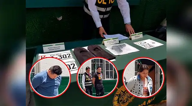 Tres peligrosos delincuentes son capturados a punto de asaltar a las personas que salían de los bancos