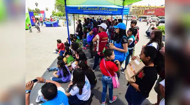 Feria 'Perú Contigo' consiguió confraternizar a 800 peruanos y venezolanos [FOTO]