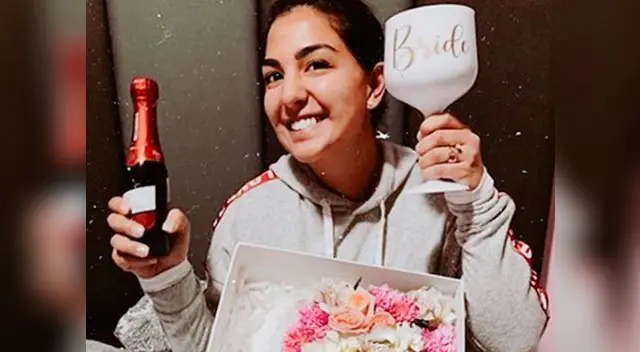 La flamante novia Ana Siucho La flamante novia Ana Siucho