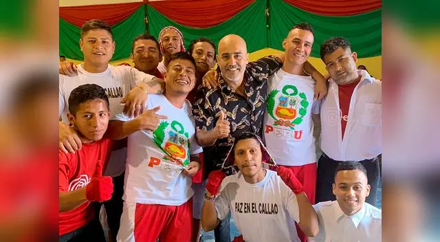 Marco Romero llevó alegría a internos chalacos