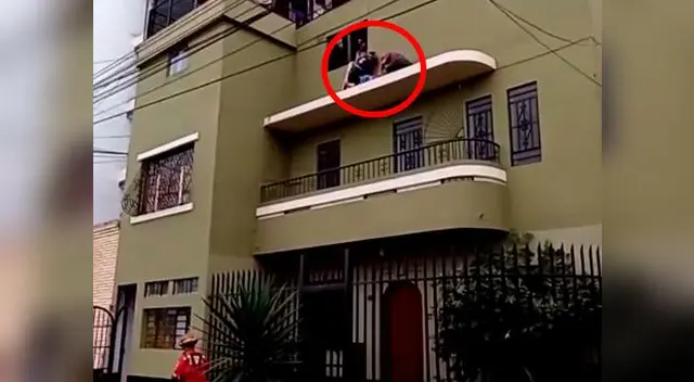 Gracias a la ayuda de los bomberos y los serenos de Jesús María pudieron rescatar a mujer venezolana que intentó suicidarse 