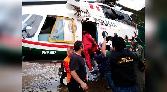 PNP rescató a mujeres damnificadas por lluvias, una de ellas embarazada