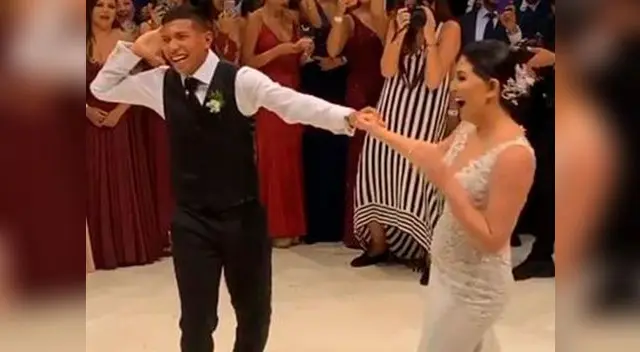Edison Flores y Ana Siucho tuvieron su primer baile al ritmo de la salsa Edison Flores y Ana Siucho tuvieron su primer baile al ritmo de la salsa