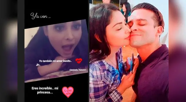 No ocultan que están muy enamorados 