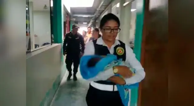 bebé recién nacido fue encontrado en la puerta del albergue infantil Santa María Josefa dentro de una caja