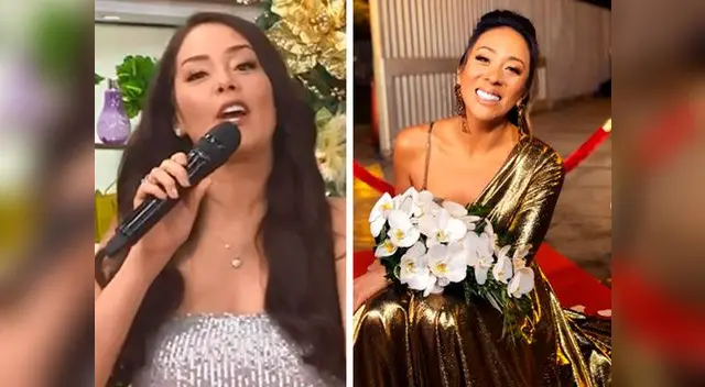 Karen Schwarz fue testigo del bouquet que regaló Ana Siucho a Cathy Sáenz