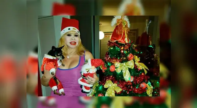 Susy Díaz nunca deja de sorprender y esta vez sacó su propia versión de conocido villancico