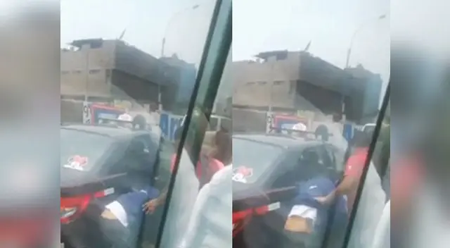 Delincuentes aprovecharon el tráfico para arrebatar pertenencias 