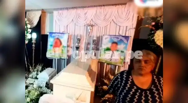 Entre dolor y reclamo de justicia velan los restos de Jessica Tejada y sus dos hijos victimas de feminicidio 