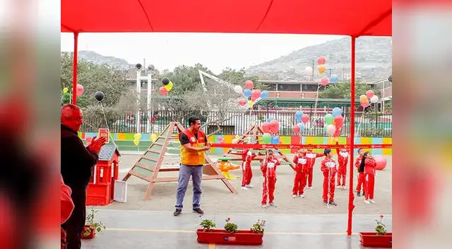 Colegio Fe y Alegría recibió patio remodelado