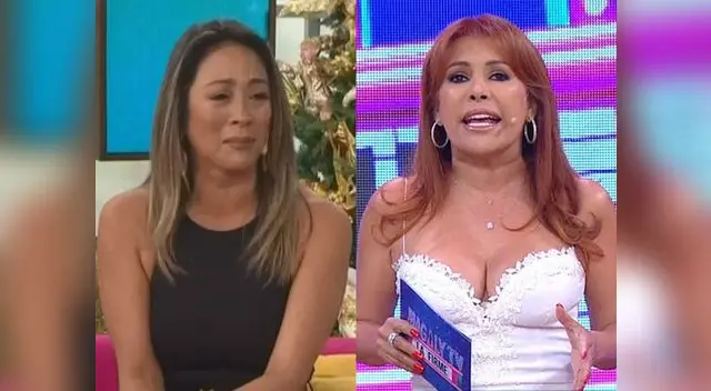 Magaly Medina se enfrente a Cathy Sáenz