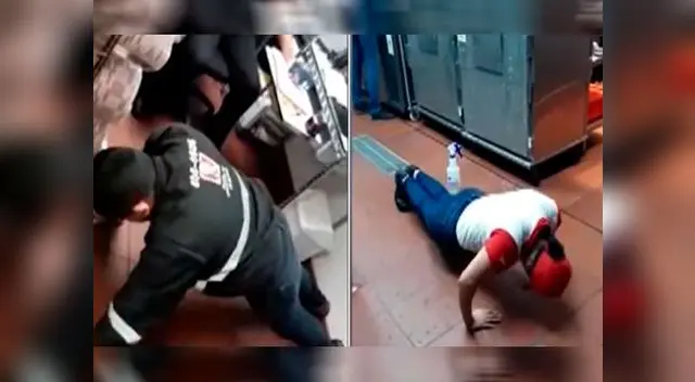 Agraviados fueron obligados a realizar planchas