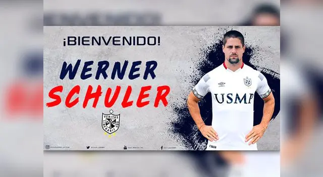 Werner Schuler defenderá los colores de la Universidad San Martín