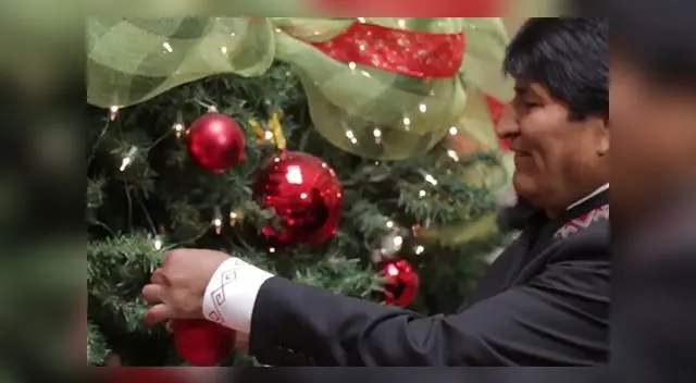 Evo Morales pide al pueblo boliviano paz y reconciliación en esta Navidad Evo Morales pide al pueblo boliviano paz y reconciliación en esta Navidad
