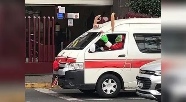 Fotografía del Grinch se hizo viral en las redes sociales