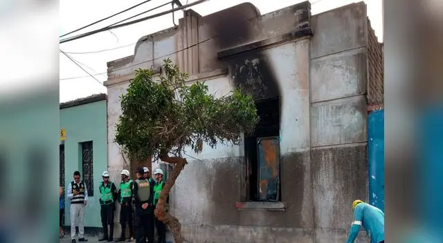 Las víctimas no pudieron salir de la casa Las víctimas no pudieron salir de la casa