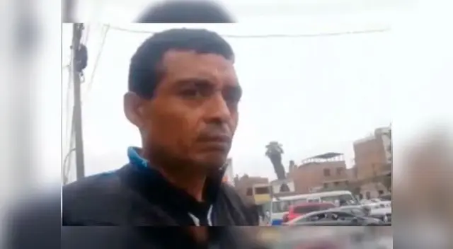 El sujeto fue detenido por la policía