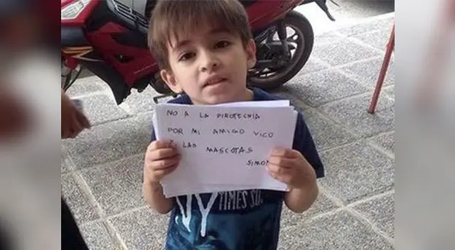 Niño argentino sensibiliza a su país sobre los pirotécnicos [FOTO]