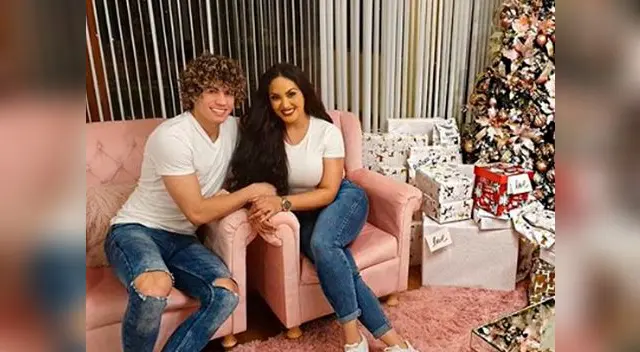 La modelo Michelle Soifer pasó la Navidad al lado de Giuseppe Benignini