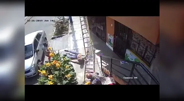 Afortunadamente el pintor no sufrió heridas de gravedad Afortunadamente el pintor no sufrió heridas de gravedad