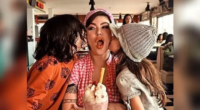 La modelo Angie Jibaja se mostró muy feliz por volver a ver a sus pequeños, quienes pasaron la Navidad con su padre La modelo Angie Jibaja se mostró muy feliz por volver a ver a sus pequeños, quienes pasaron la Navidad con su padre