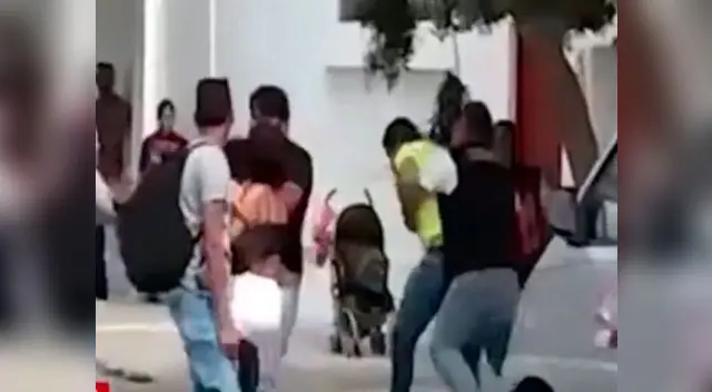 Venezolanos atacaron con ladrillos, sillas y hasta un fierro a los serenos de la zona