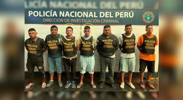 La organización criminal era liderada por dos hermanos que tenían un amplio prontuario por asaltos La organización criminal era liderada por dos hermanos que tenían un amplio prontuario por asaltos