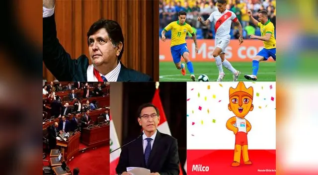 La política y eventos deportivos marcaron al país en el 2019