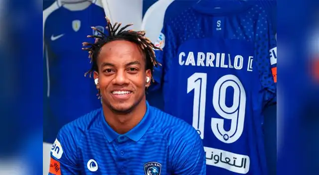 André Carrillo cierra el año con gol en el Al Hilal